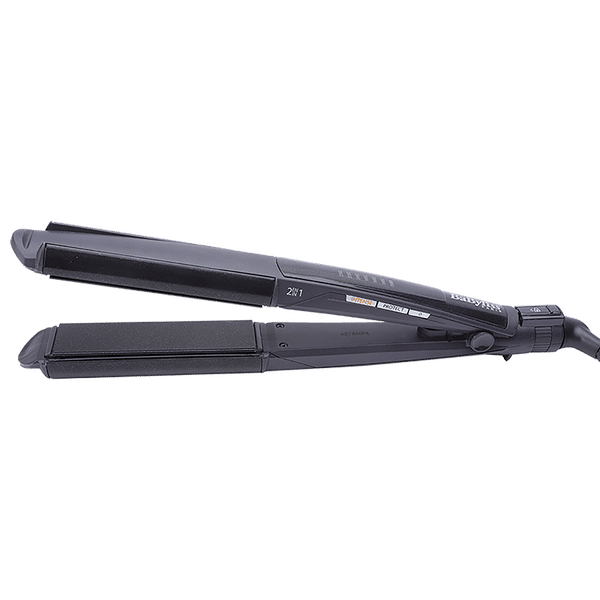 2 in 1 titanium hair hotsell straightener and curler